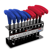 Wilmar Corp. / Performance Tool 10 Piece SAE/Metric T-Handle Hex Key Set