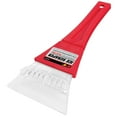 thumbnail image 1 of Performance Tool W9197 Single Heavy Duty Compact Plastic Ice Scraper for Automotive Windshields, 1 of 3