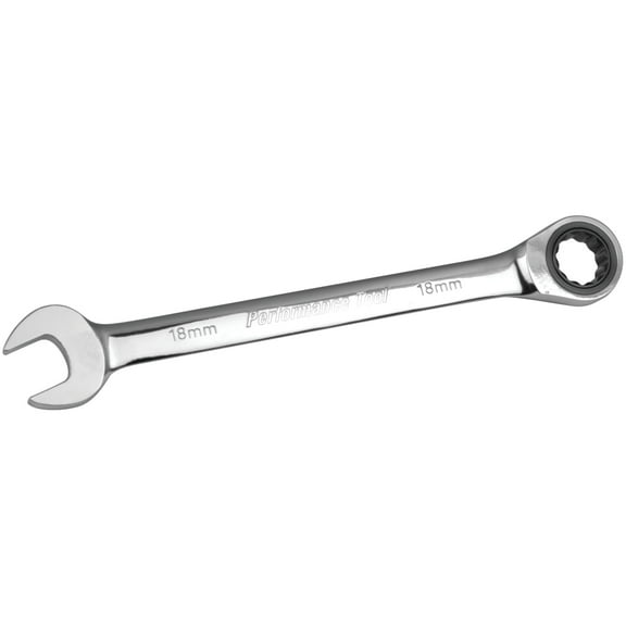 Performance Tool W30358 Professional Chrome Vanadium Metric 18mm Ratcheting Wrench