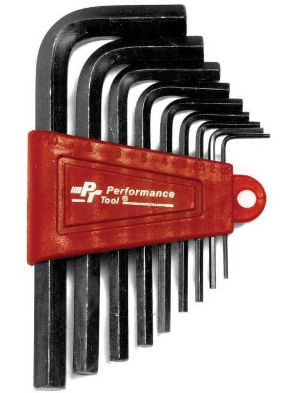 Wilmar W1392 9-Piece MET Hex Key Set with Holder