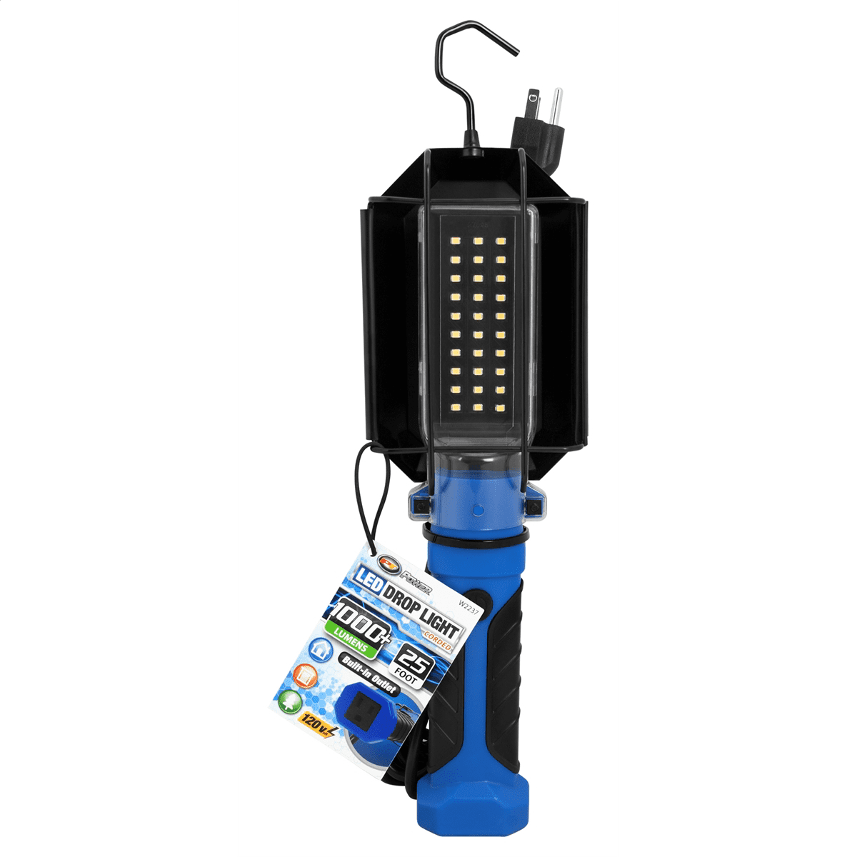 Wilmar W2237 1,000 lumen 120V LED Drop Light - Walmart.com
