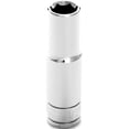 thumbnail image 1 of Wilmar W32316 Chrome Socket, 1/2" Drive, 1/2", 6 Point, Deep, 1 of 2