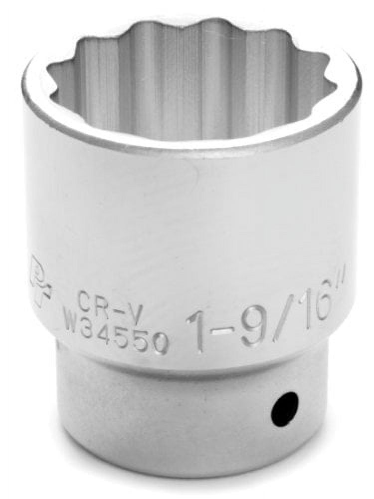 Crescent 3/4" Drive 12-Point Standard SAE Socket, 1-5/16", Model CDS98N, Chrome Vanadium Steel
