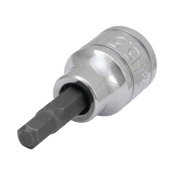 Wilmar W38892 3/8" Drive Hex Bit Socket, 5.5mm