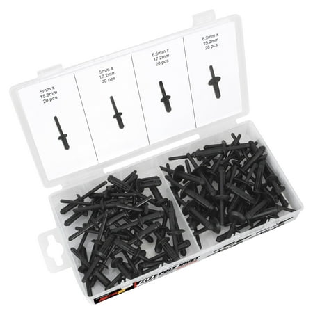 Wilmar W5250 80-pc Poly Rivet Assortmnet