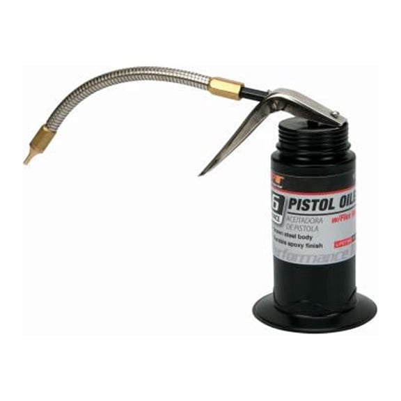 Wilmar W54265 Pistol Oiler With Flex Hose, 6-oz. - Quantity 6