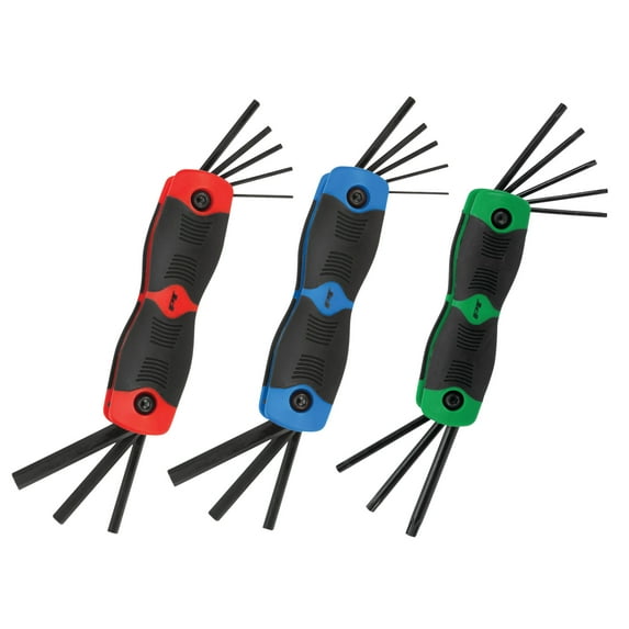 Performance Tool W80287 Folding Key Set, 3-Piece