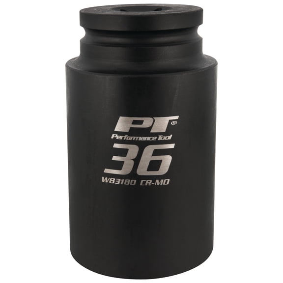 Performance Tool W83180 36mm 12 Point Axle Nut Socket