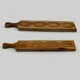 thumbnail image 1 of Wilmax  17.5 in. Long Acacia 4 Hole Doublesided Flight Board Set of- 24, 1 of 1