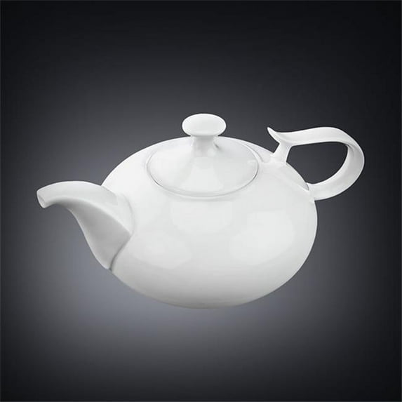 Wilmax 994000 1150 ml Tea Pot, White - Pack of 18