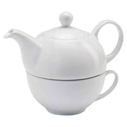 Wilmax England Tea Set, Teapot 13 Oz 375 ML & Cup 11 Oz 340 ML