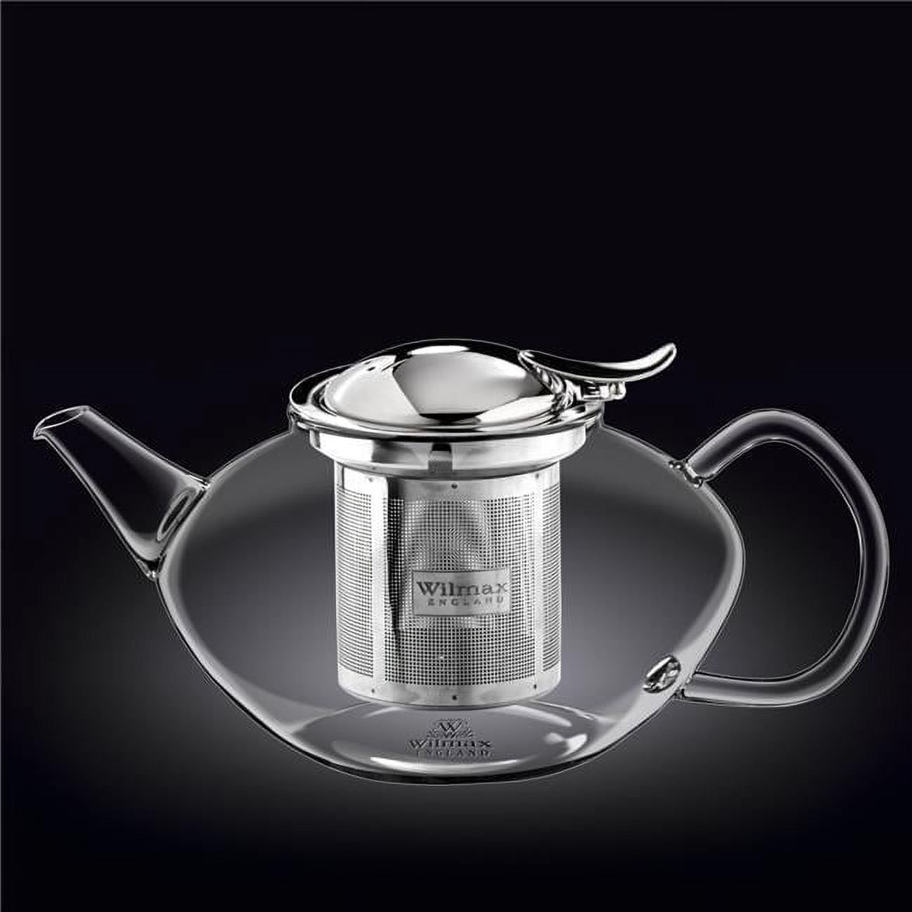 Wilmax WL-888806-A 52 fl oz Bamboo Tea Pot - Pack of 18
