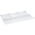thumbnail image 1 of Wilmax WL-992598/A (3pcs)White Porcelain Set Of 3 Platters 12" X 8", 1 of 1
