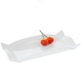 thumbnail image 1 of Wilmax White Porcelain Set Of Platters (12.5" X 6" / Set Of 3) | Dishwasher Safe, Easy To Clean | Fine, English Porcelain | Wl-992583/A, 1 of 6