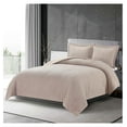 thumbnail image 1 of Wilmer 2-Piece Waffle Weave Comforter Set - Soft and Cozy All Season Bedding Set, Twin, Ivory Cream, 1 of 2