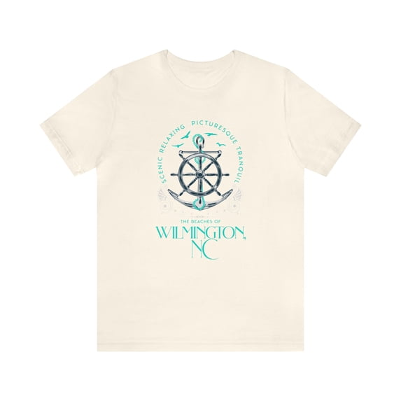 Wilmington NC Beaches: Wrightsville, Carolina, Kure, Fort Fisher Unisex Tee