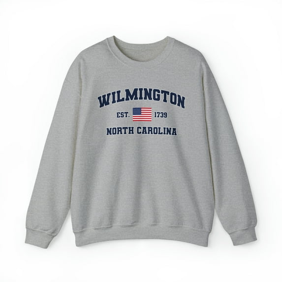 Wilmington North Carolina Sweatshirt, Gifts, Crewneck