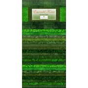 Wilmington Prints 2-1/2in Strips Emerald Forest 40 Pcs