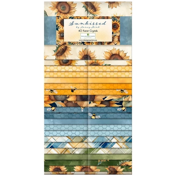 Wilmington Prints - Sunkissed 40 Karat Crystals by Nancy Mink 40 pcs