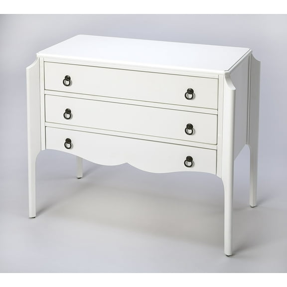 Butler Specialty Wilshire Glossy Accent Chest In White