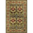 thumbnail image 1 of Wilshire Collection Floral Transitional 100 Percent Wool Hand Tufted Area Rug - Chocolate - 3 ft. 9 in. x 5 ft. 9 in., 1 of 1