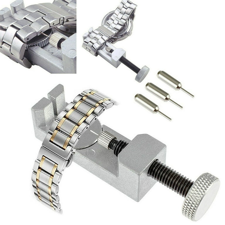 Wilstar Watch Band Link Removal Adjustment Kit Watch Repair Tool Bracelet Sizer with Extra Pins Walmart