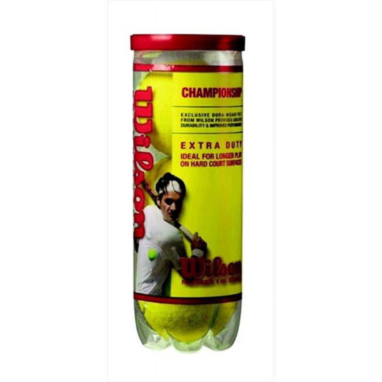 Wilson 006449 Wilson Extra Duty Championship Tennis Ball, Pack Of 3