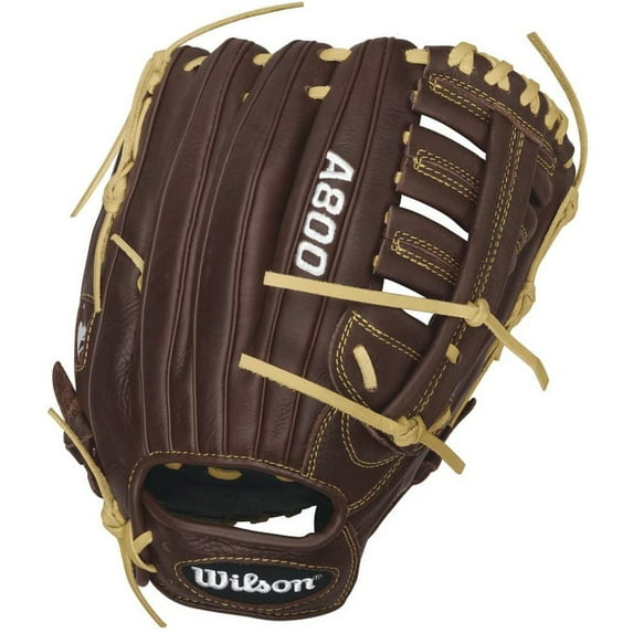Wilson 12.5" A800 Series Outfield Baseball Glove, Left Hand Throw