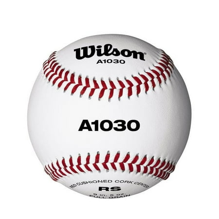 Wilson A1030 Champion Series SST White Baseballs, 1 Dozen