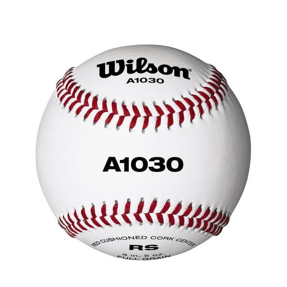 Wilson A1030 Champion Series SST White Baseballs, 1 Dozen