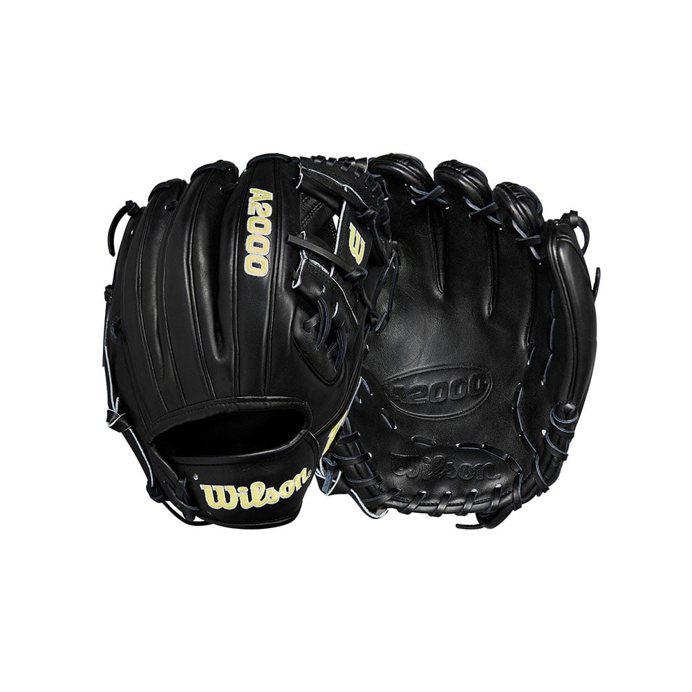 Wilson A2000 Glove Day Series 1786 11.5" Baseball Glove H-Web Black 11.5 Right Hand