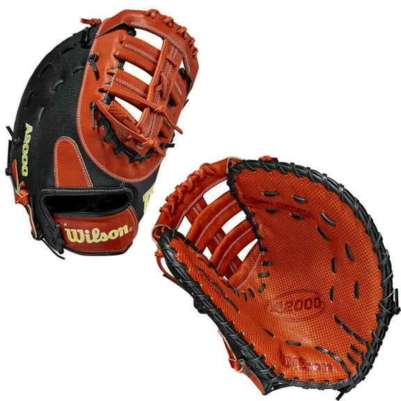 Wilson A2000 Spin Control Sc1620 12.5 Inch First Base Glove (Wbw100123125) Single Post Copper/Black Left Hand