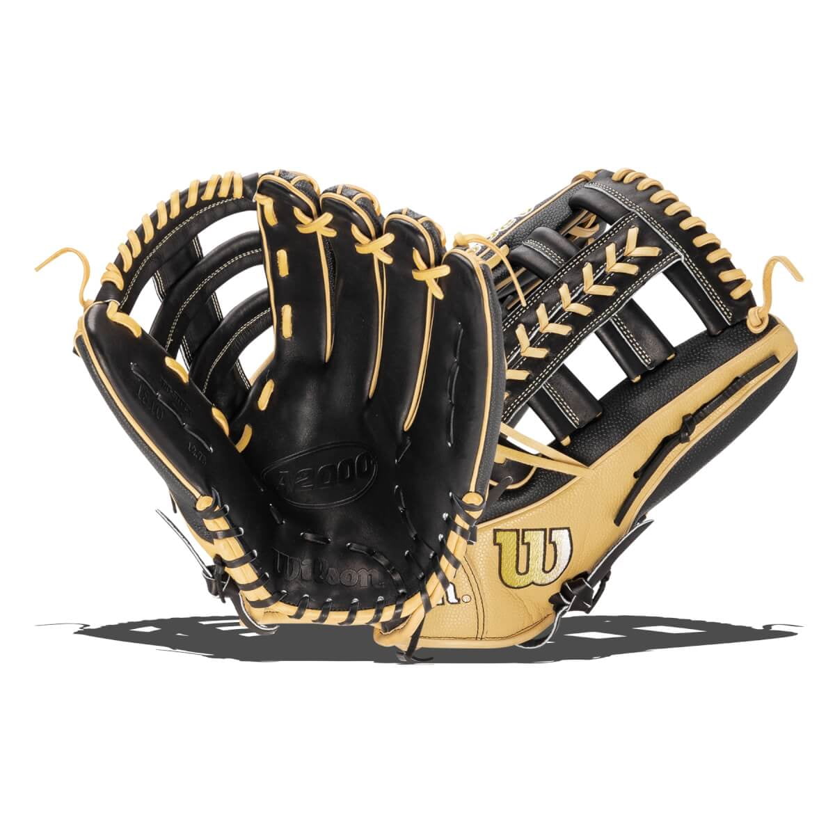 Guante Beisbol Wilson A2000 Pro Stock 1810 Negro Natural 12.75 Zurdo A –  Beisbolmania