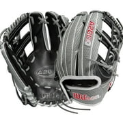 Wilson A2000 Superskin Fp75ss 11.75" Softball Glove (Wbw1009911175) Cross Web Grey/Black 11.75 Right Hand