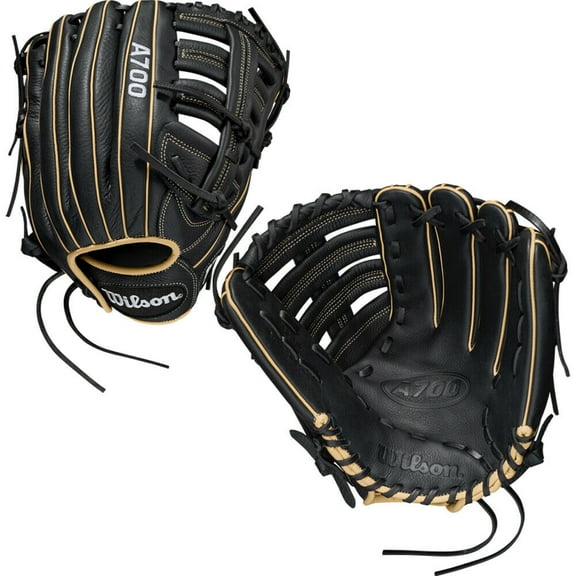 Wilson A700 12.5" Youth Baseball Glove: WBW100129125 Left Hand Thrower