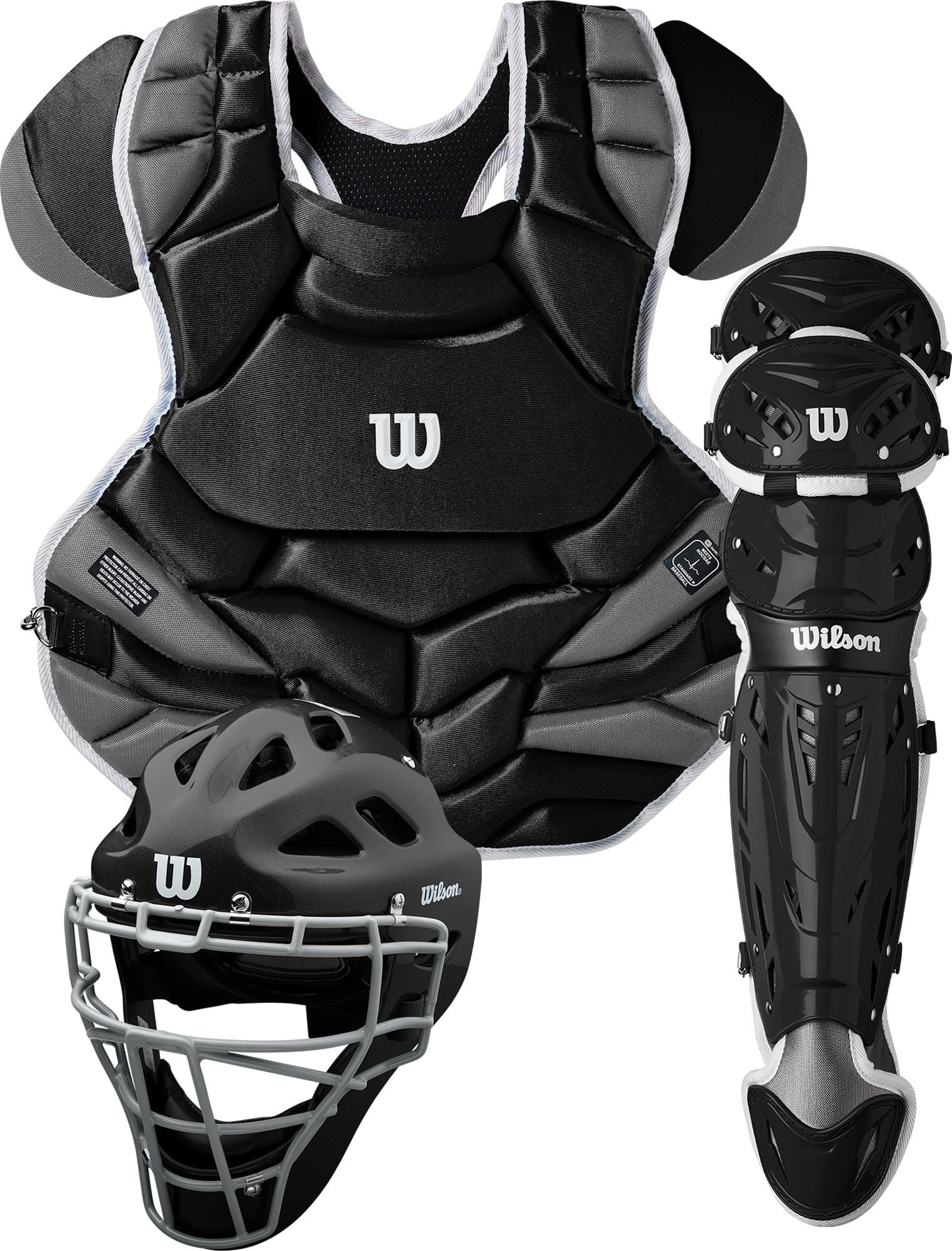 Wilson Adult C1K Catchers Set Adult, Black