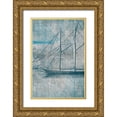 thumbnail image 1 of Wilson, Aimee 11x14 Gold Ornate Wood Framed with Double Matting Museum Art Print Titled - Danielas Sailboat III, 1 of 4