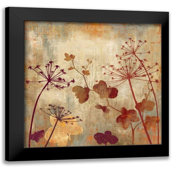 Wilson, Aimee 12x12 Black Modern Framed Museum Art Print Titled - Wild Field I