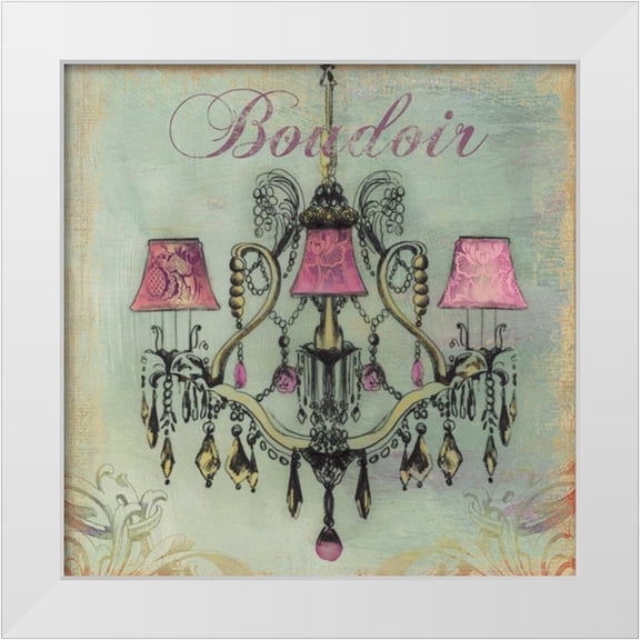 Wilson, Aimee 12x12 White Modern Wood Framed Museum Art Print Titled - Boudoir - Mini