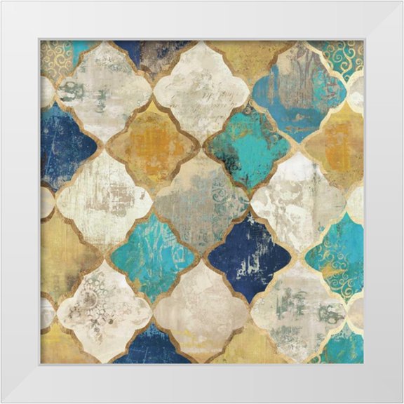 Wilson, Aimee 12x12 White Modern Wood Framed Museum Art Print Titled - Monaco II