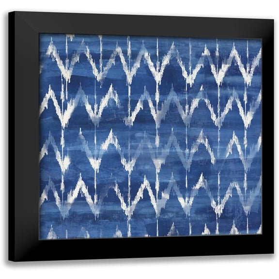 Wilson, Aimee 15x15 Black Modern Framed Museum Art Print Titled - Dark Indigo Ornament