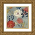thumbnail image 1 of Wilson, Aimee 15x15 Gold Ornate Wood Framed with Double Matting Museum Art Print Titled - Botanical Garden II, 1 of 4