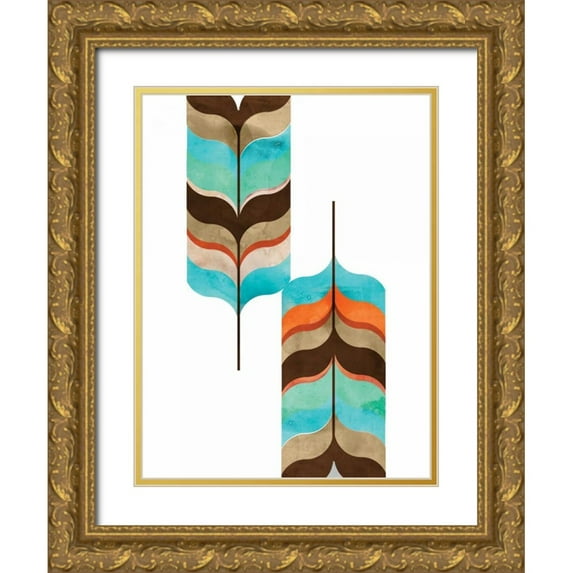Wilson, Aimee 15x18 Gold Ornate Wood Framed with Double Matting Museum Art Print Titled - Mod Lollipop