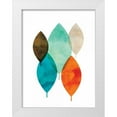 thumbnail image 1 of Wilson, Aimee 15x18 White Modern Wood Framed Museum Art Print Titled - Mod Leaves I, 1 of 4
