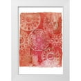 thumbnail image 1 of Wilson, Aimee 17x24 White Modern Wood Framed Museum Art Print Titled - Crimson Medallions, 1 of 4