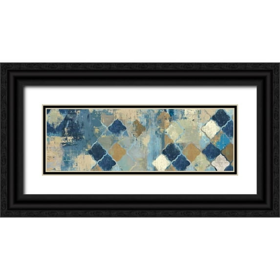 Wilson, Aimee 18x9 Black Ornate Wood Framed with Double Matting Museum Art Print Titled - Essaouira I