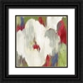 thumbnail image 1 of Wilson, Aimee 20x20 Black Ornate Wood Framed with Double Matting Museum Art Print Titled - Ikat Avenue I, 1 of 4