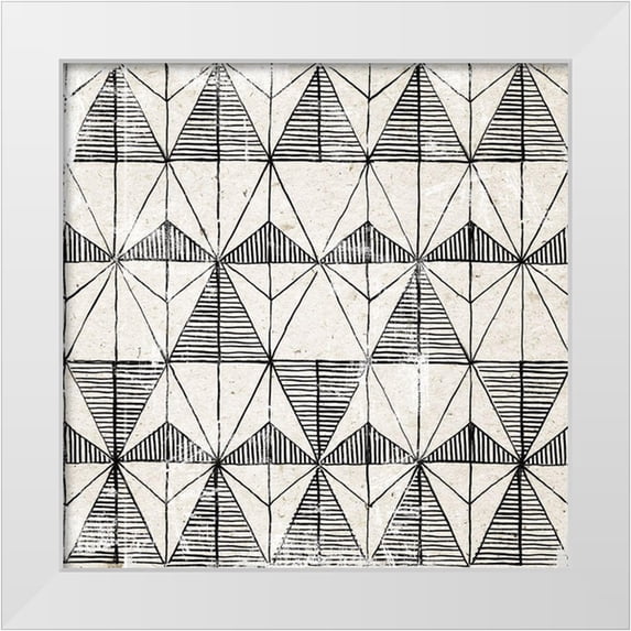 Wilson, Aimee 20x20 White Modern Wood Framed Museum Art Print Titled - White Art Deco II