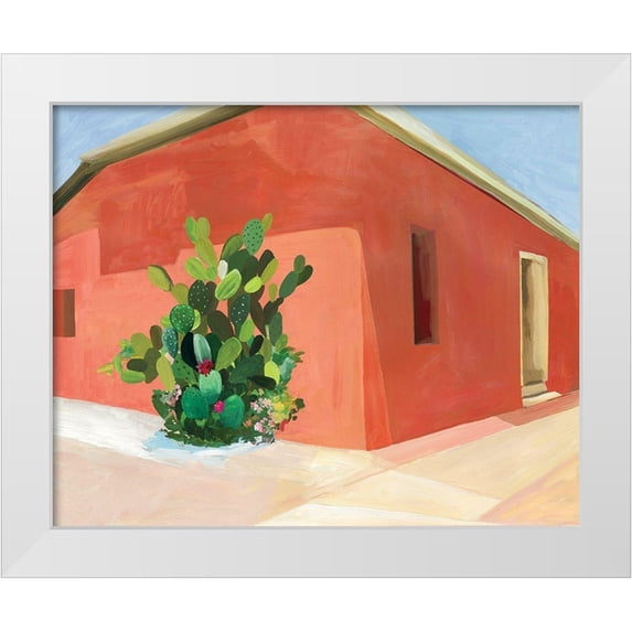 Wilson, Aimee 24x20 White Modern Wood Framed Museum Art Print Titled - Tuscan Valley I