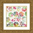 thumbnail image 1 of Wilson, Aimee 26x26 Gold Ornate Wood Framed with Double Matting Museum Art Print Titled - Folk II, 1 of 4